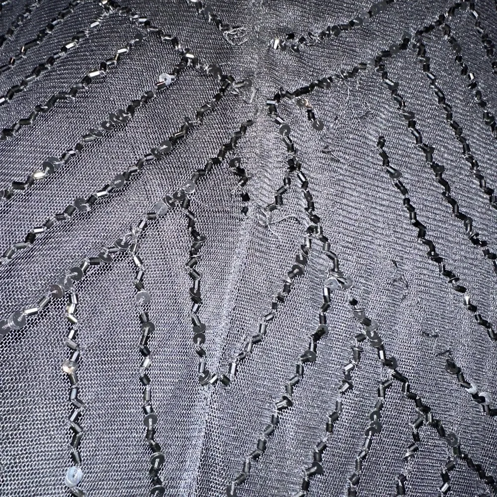 Adrianna Papell Black Sequin Gown - Picture 7 of 8